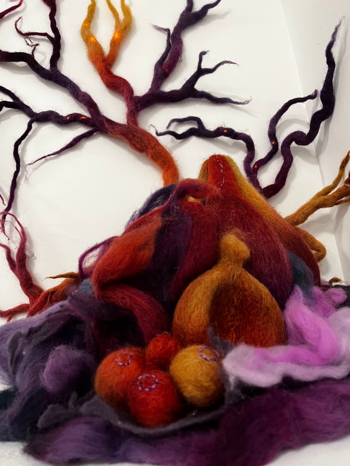 Photograph from the Fibre Sculpture project.