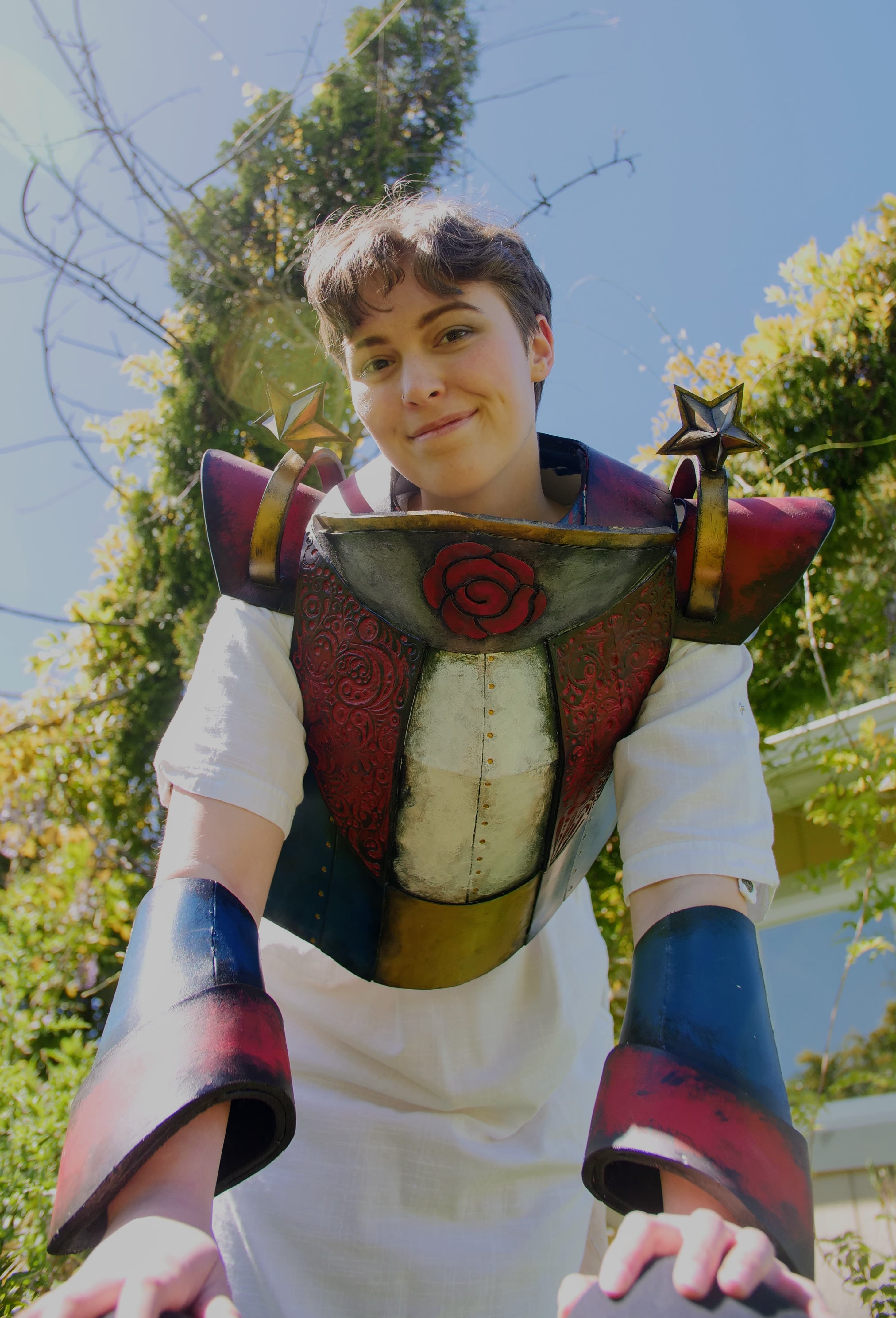 Photograph from the Little Prince Armour project.